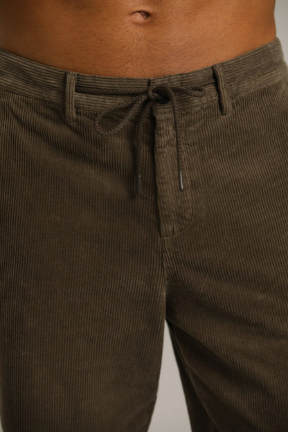 מכנסי קורדרוי עם שרוך לקשירה | קנת קול