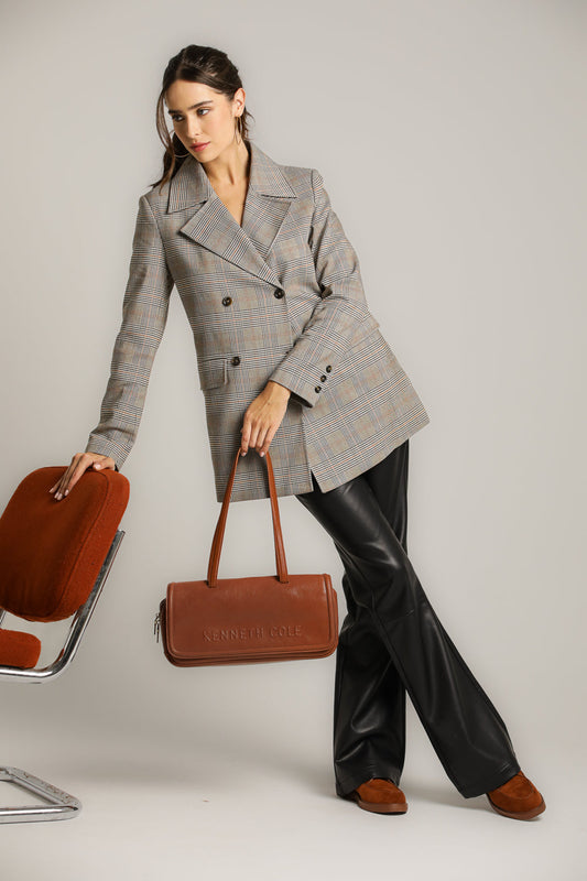 תיק צד מעור בעיצוב מלבני אלגנטי | קנת קול 