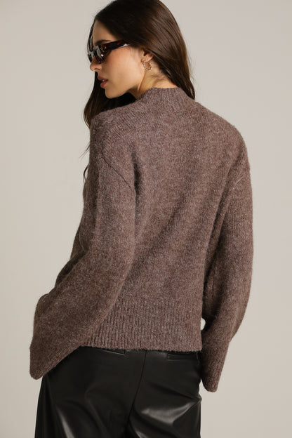 חולצת סריג במראה צמרי | קנת קול