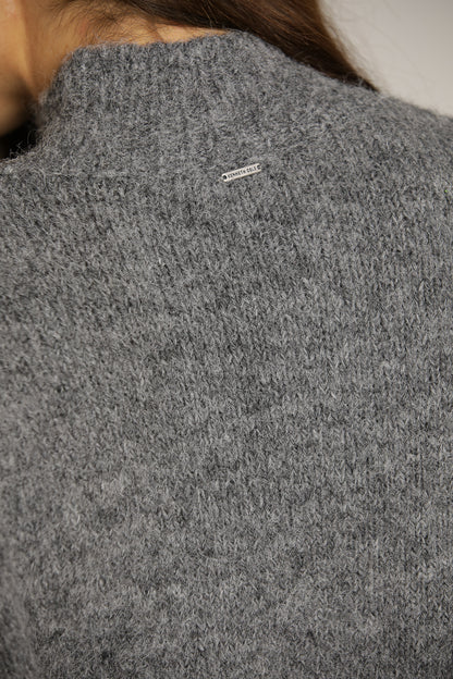 חולצת סריג במרקם צמרי | קנת קול