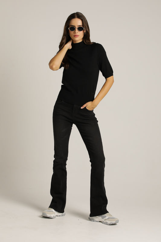 מכנסי ג'ינס בגזרת בוטקאט | קנת קול