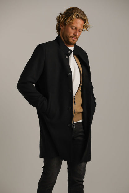 מעיל אלגנטי במרקם צמרי | קנת קול