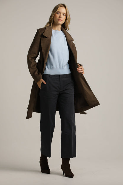 חולצת סריג בגזרת אוברסייז | קנת קול