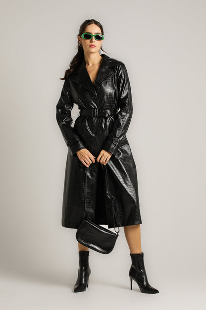 מגפוני עקב בעיצוב קרוקודיל | קנת קול