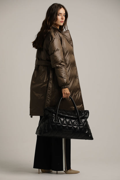 תיק נשיאה בטקסטורה מרופדת | קנת קול