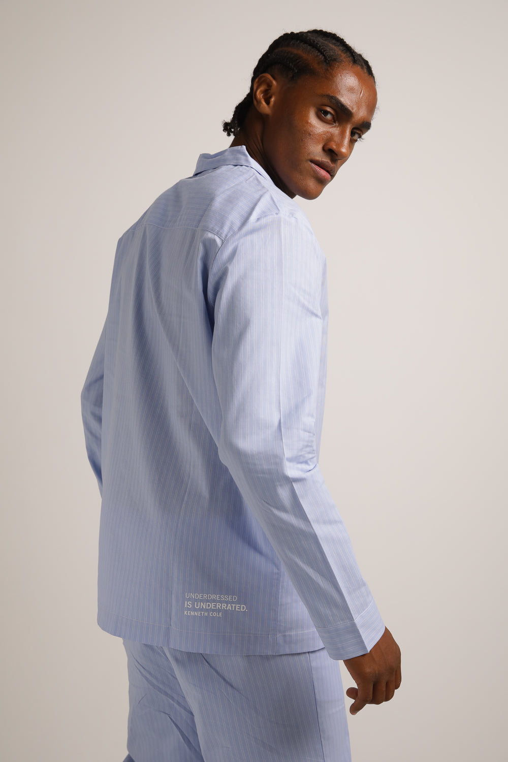 סט פיג'מה מכופתרת ארוכה | קנת קול