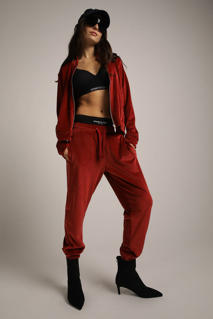 סווטשירט קטיפה בסגנון בלוזון | קנת קול