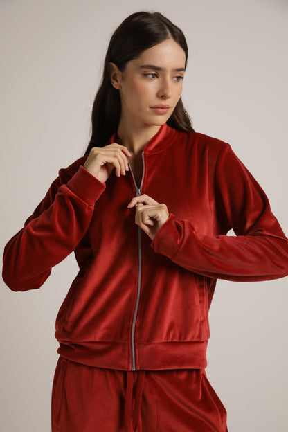 סווטשירט קטיפה בסגנון בלוזון | קנת קול