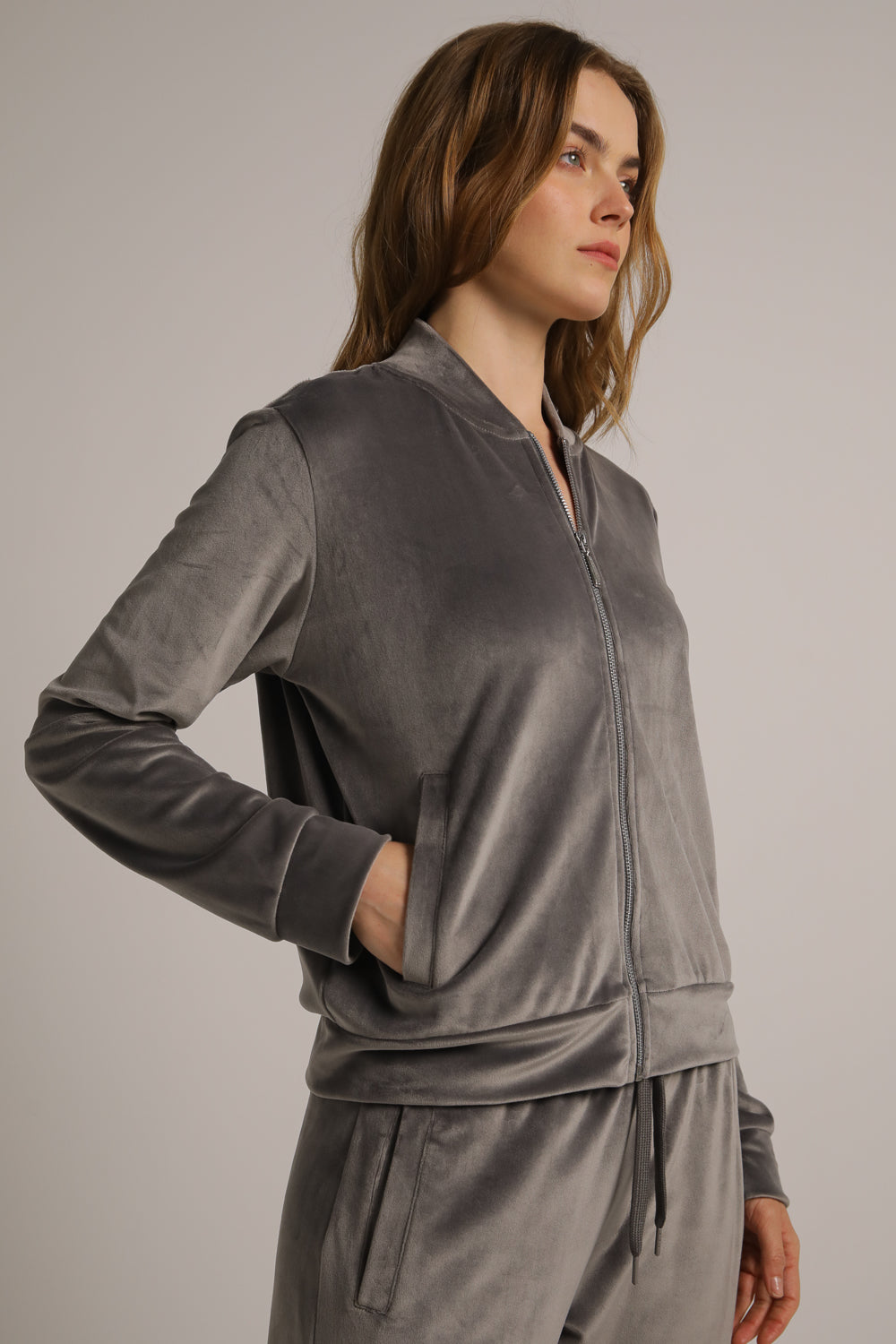 סווטשירט קטיפה בסגנון בלוזון | קנת קול