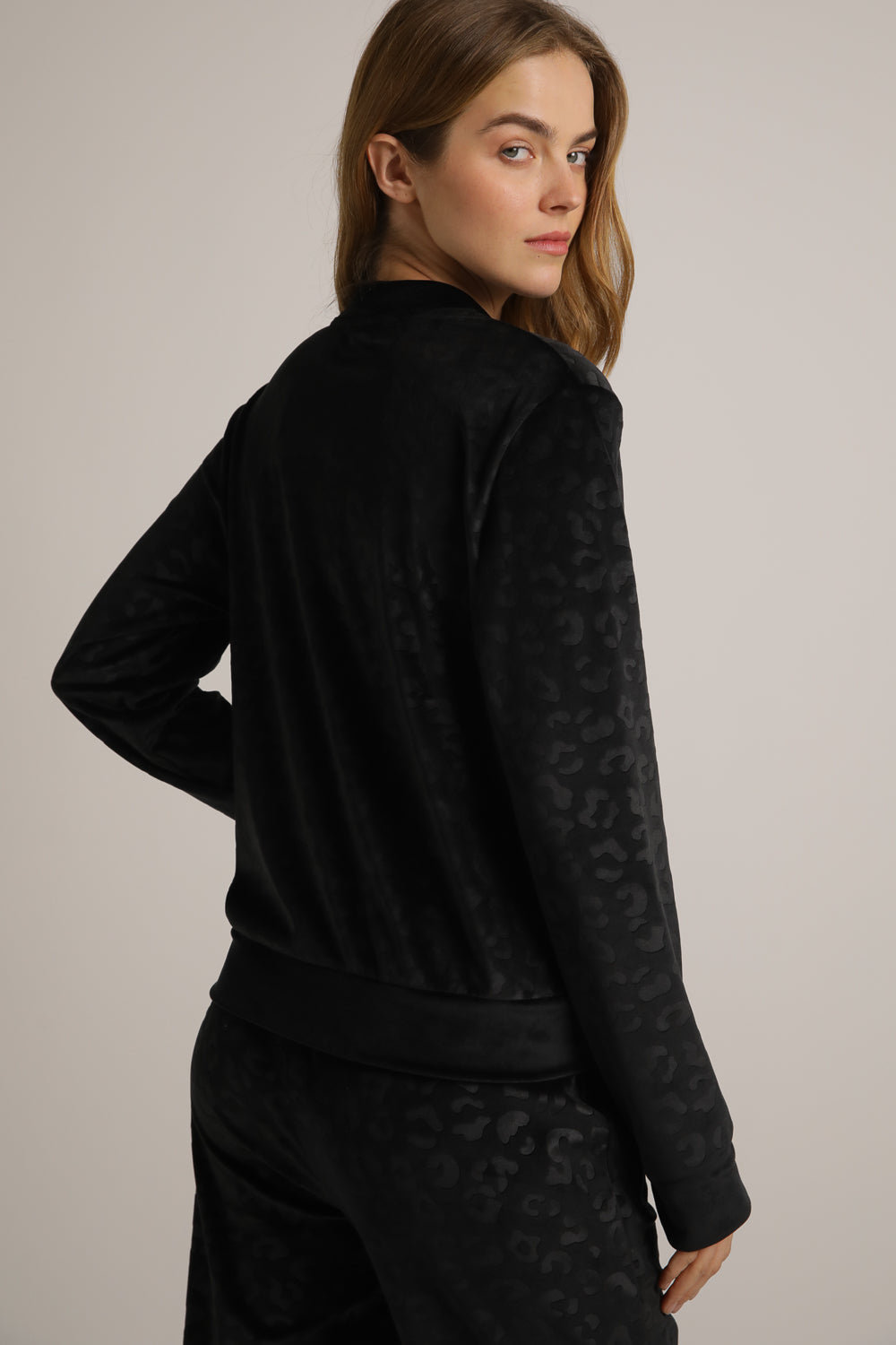 סווטשירט קטיפה בסגנון בלוזון | קנת קול