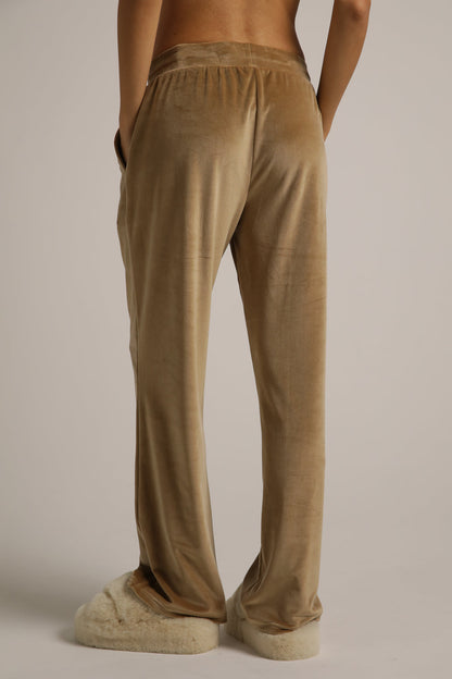 מכנסי טרנינג קטיפה בגזרה ישרה | קנת קול