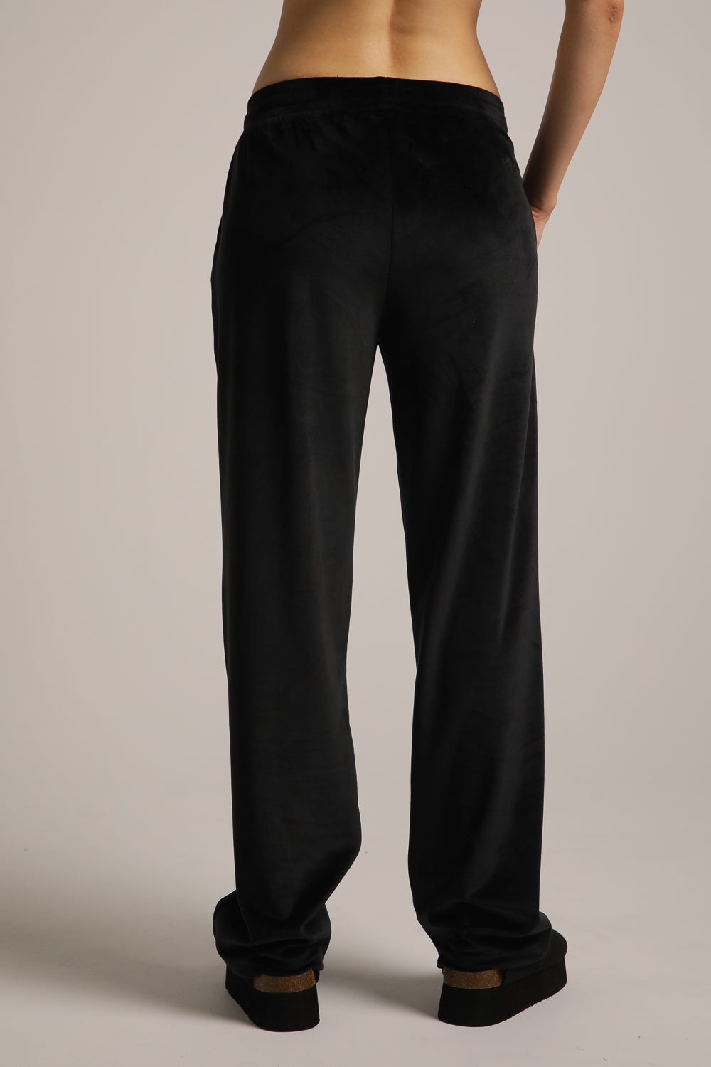 מכנסי טרנינג קטיפה בגזרה ישרה | קנת קול