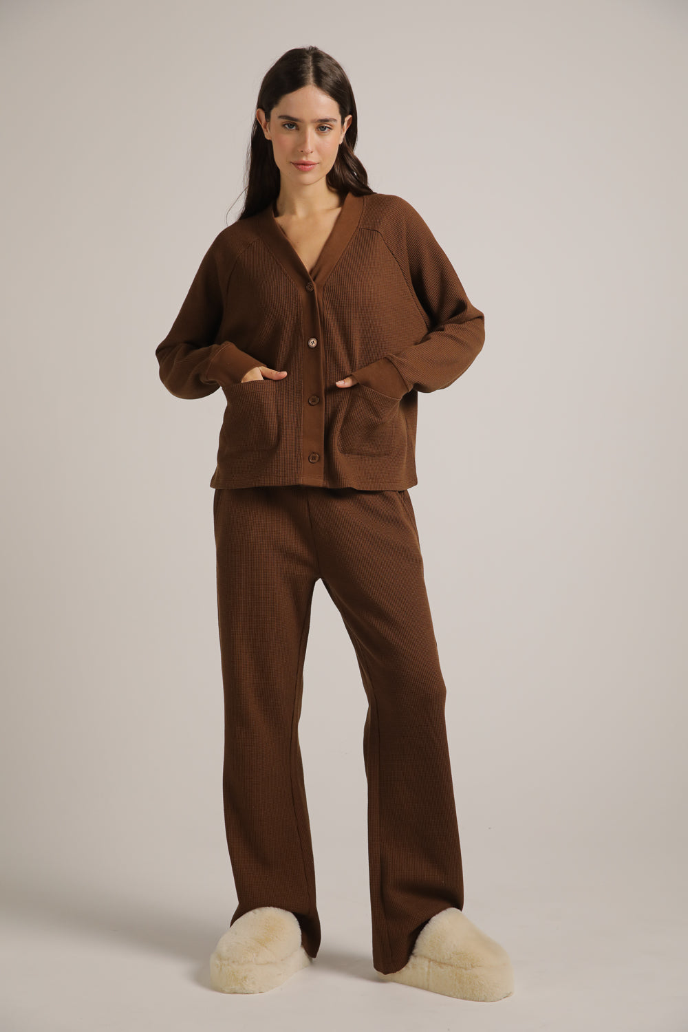 קרדיגן וואפל בגזרת בוקסי | קנת קול