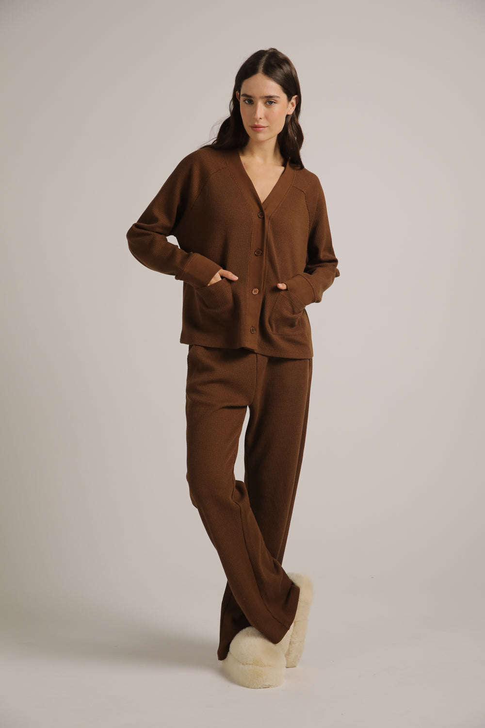 קרדיגן וואפל בגזרת בוקסי | קנת קול