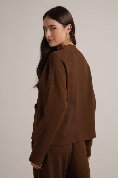 קרדיגן וואפל בגזרת בוקסי | קנת קול