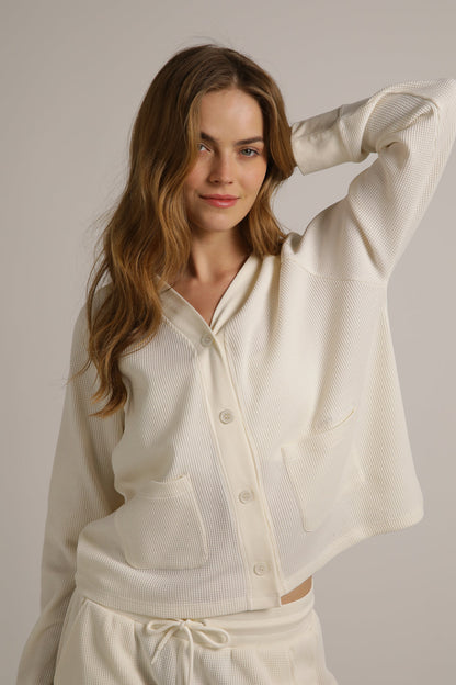 קרדיגן וואפל בגזרת בוקסי | קנת קול