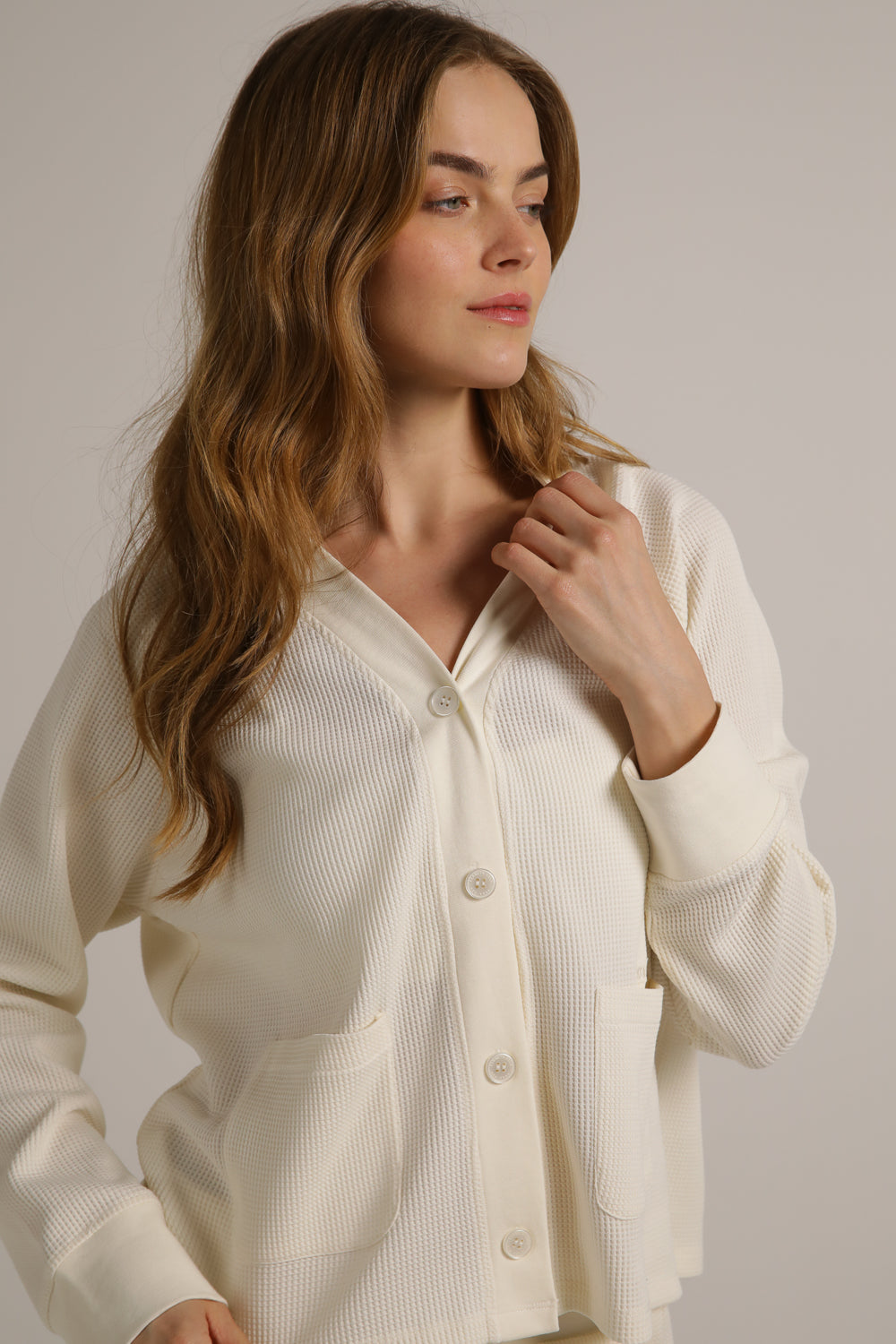 קרדיגן וואפל בגזרת בוקסי | קנת קול