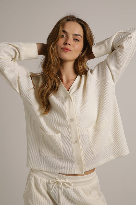 קרדיגן וואפל בגזרת בוקסי | קנת קול