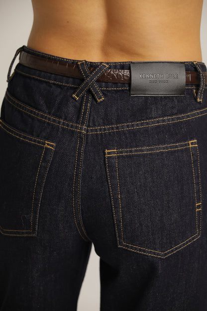 מכנסי ג'ינס בגזרה מתרחבת | קנת קול