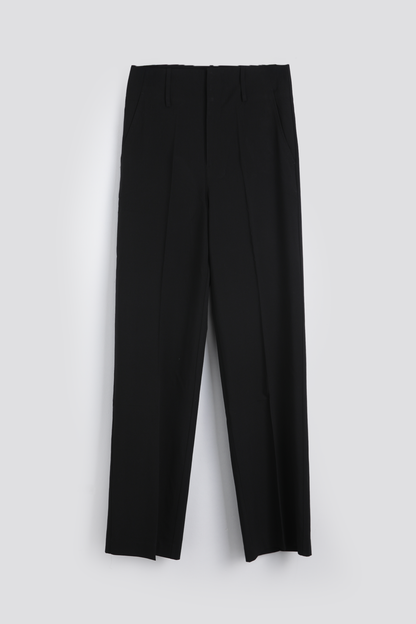 מכנסיים בגזרה ישרה וגבוהה | קנת קול