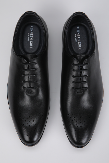 נעלי אלגנט מעור בצבע שחור | קנת קול