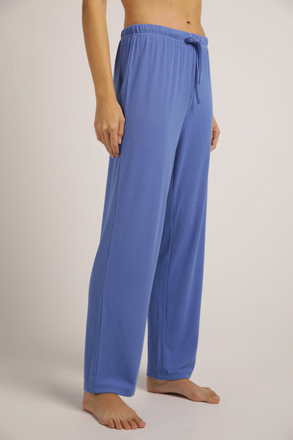 סט פיג'מה ארוך מבד ריב | קנת קול