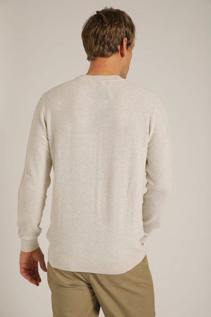 סריג במרקם צמרי ובעיצוב טקסטורה | קנת קול