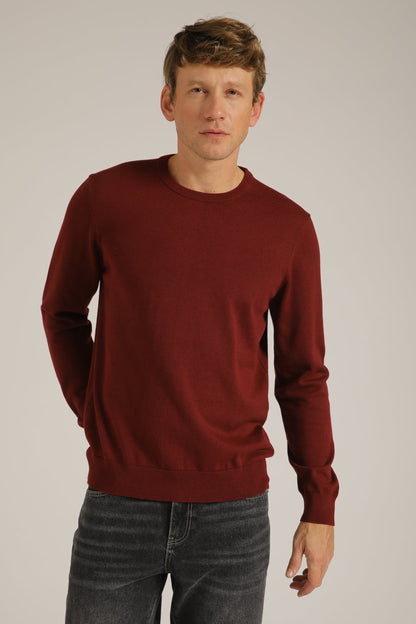 חולצת סריג עם צווארון עגול | קנת קול