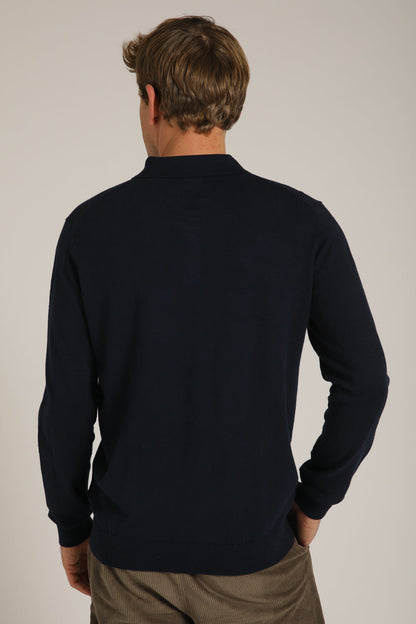 סריג פולו ארוך לגברים | קנת קול