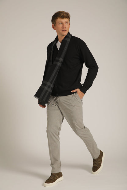 קרדיגן סריג עם כפתורים | קנת קול