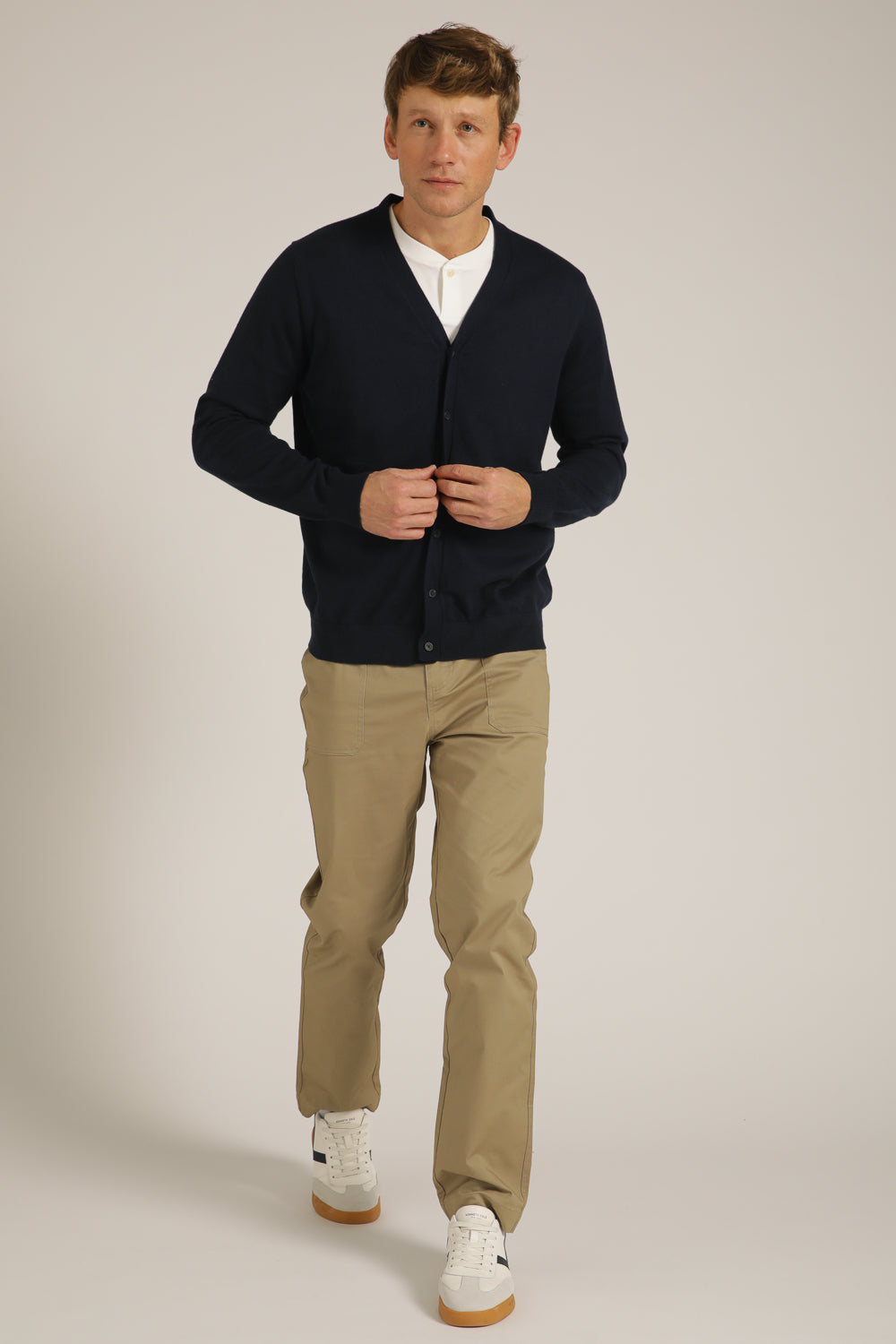 קרדיגן סריג עם כפתורים | קנת קול