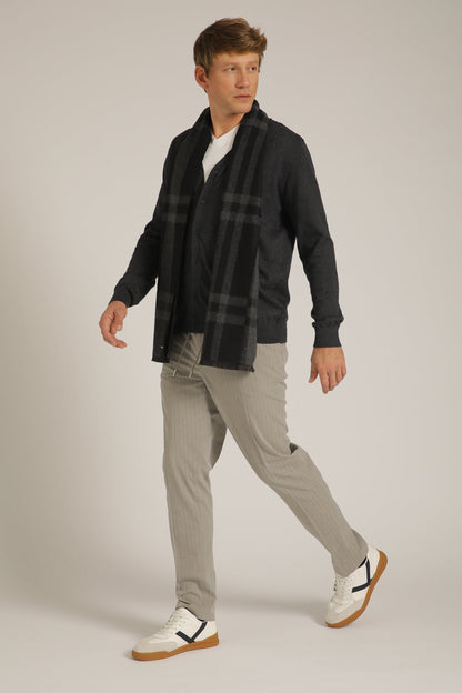 קרדיגן סריג עם כפתורים | קנת קול