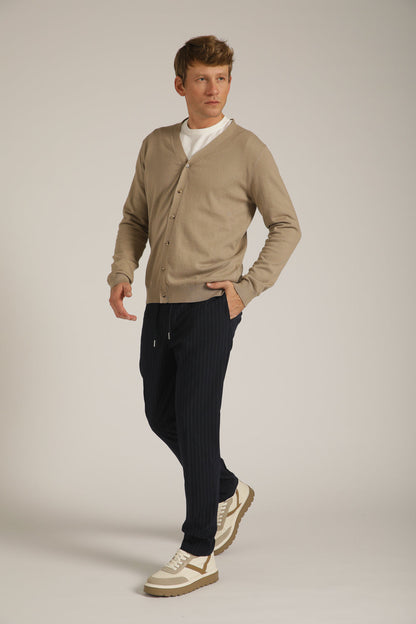 קרדיגן סריג עם כפתורים | קנת קול