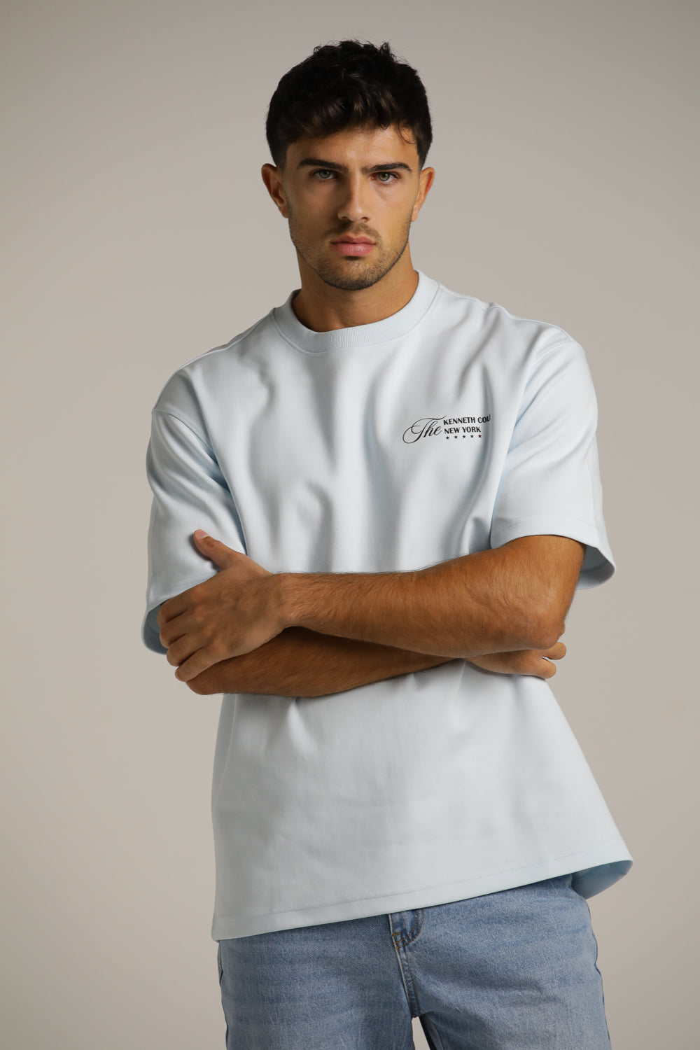 טישירט אוברסייז בעיצוב פרינט עיתון | קנת קול