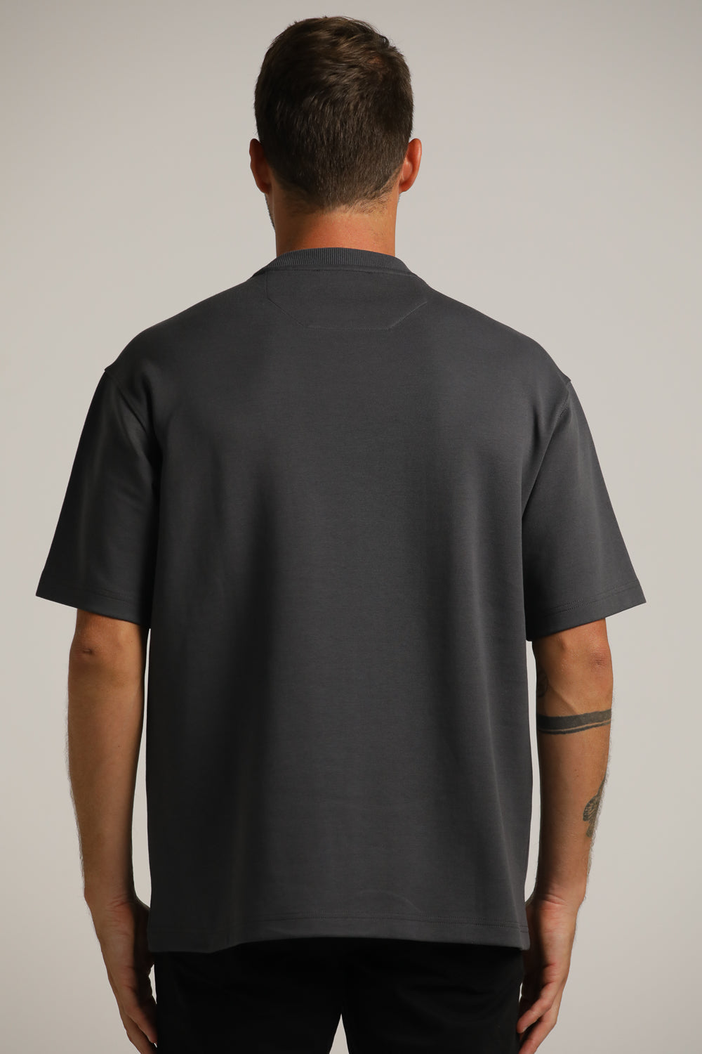 טישירט אוברסייז עם לוגו לגברים | קנת קול