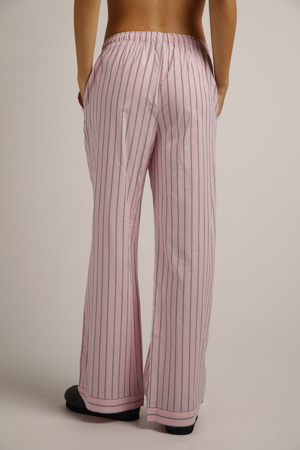 סט פיג'מה כותנה בעיצוב פסים | קנת קול