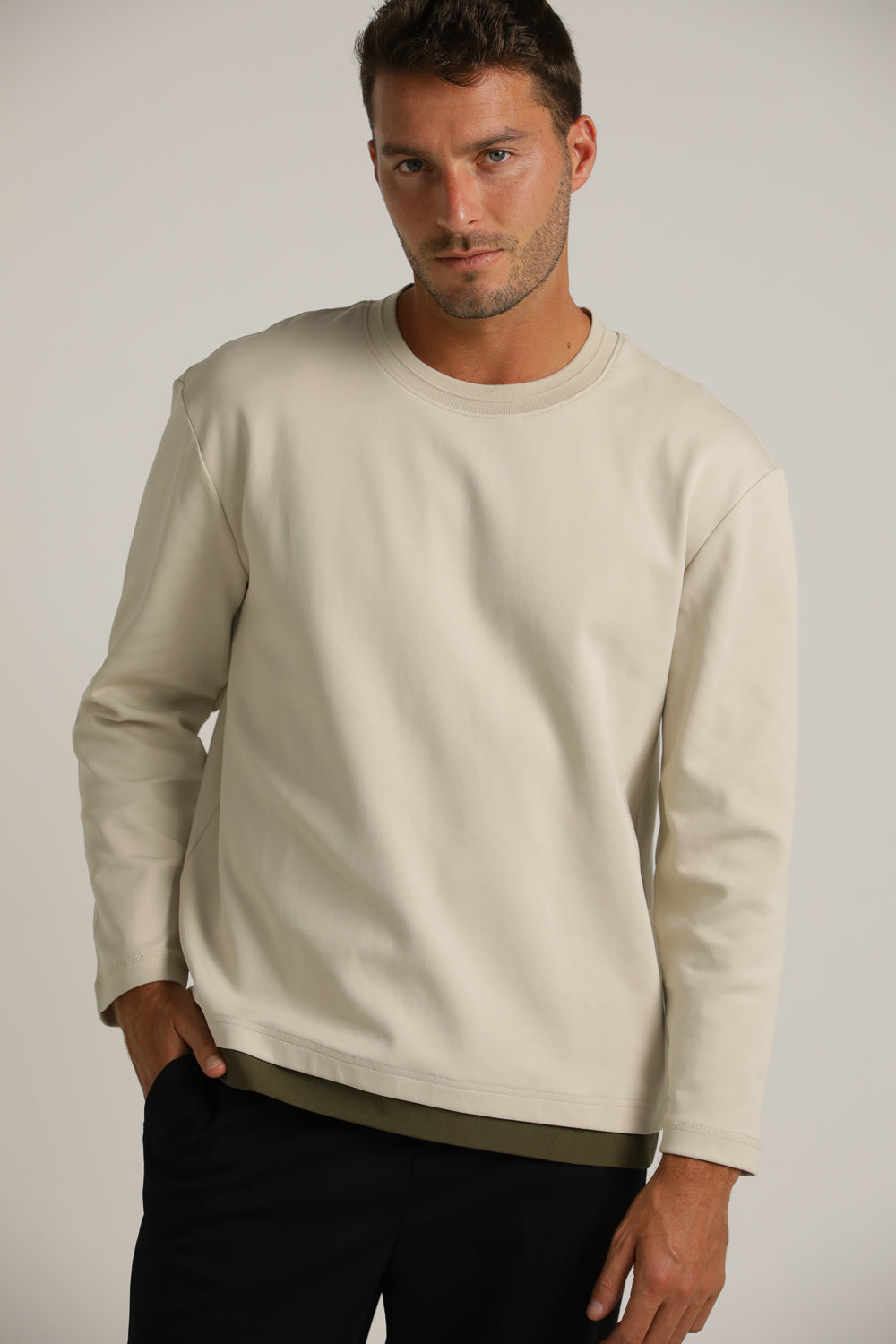 חולצת אינטרלוק ריבסטופ | קנת קול