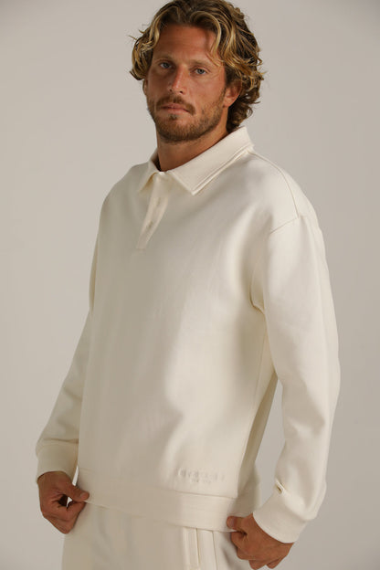 סווטשירט פולו בגזרת אוברסייז | קנת קול