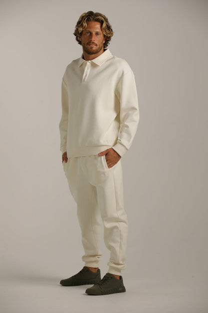 מכנסי ג'וגר מבד וואפל | קנת קול