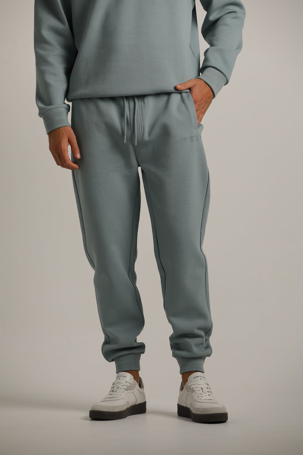 מכנסי ג'וגר מבד וואפל | קנת קול