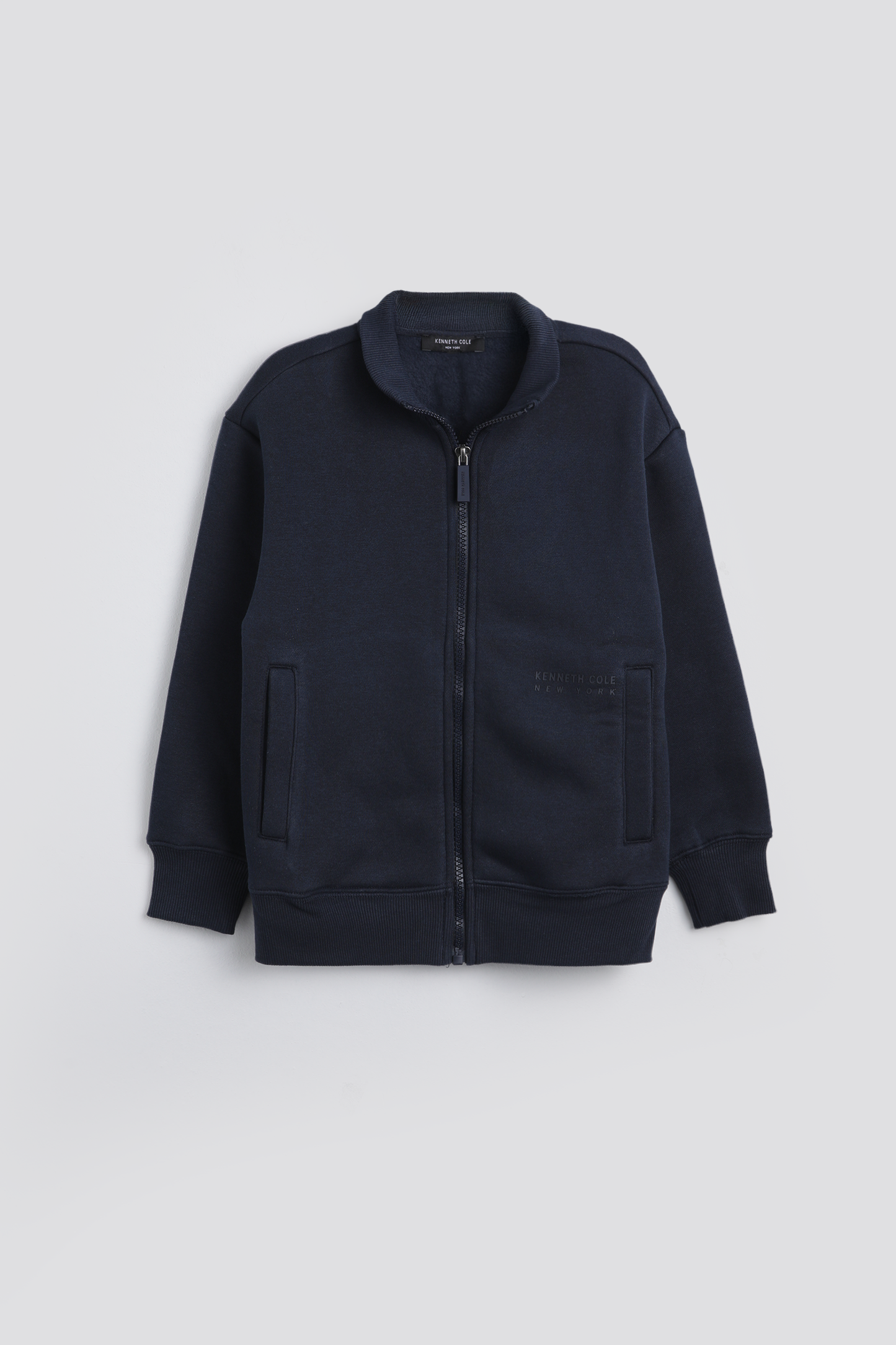 סווטשירט ממותג עם צווארון | קנת קול