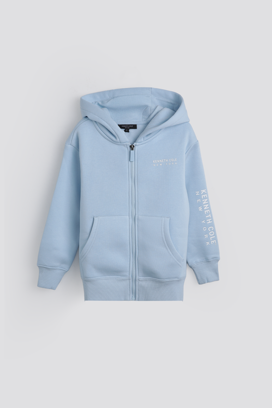 סווטשרט ממותג עם כובע קפוצ'ון | קנת קול