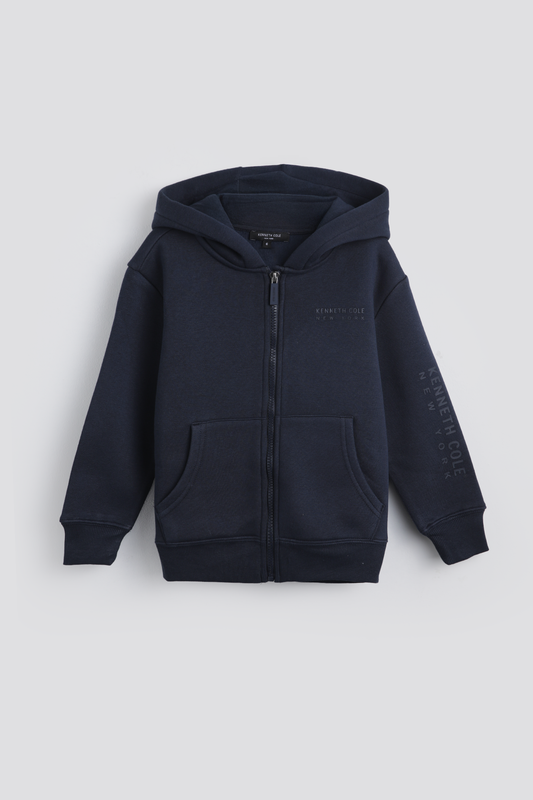 סווטשרט ממותג עם כובע קפוצ'ון | קנת קול