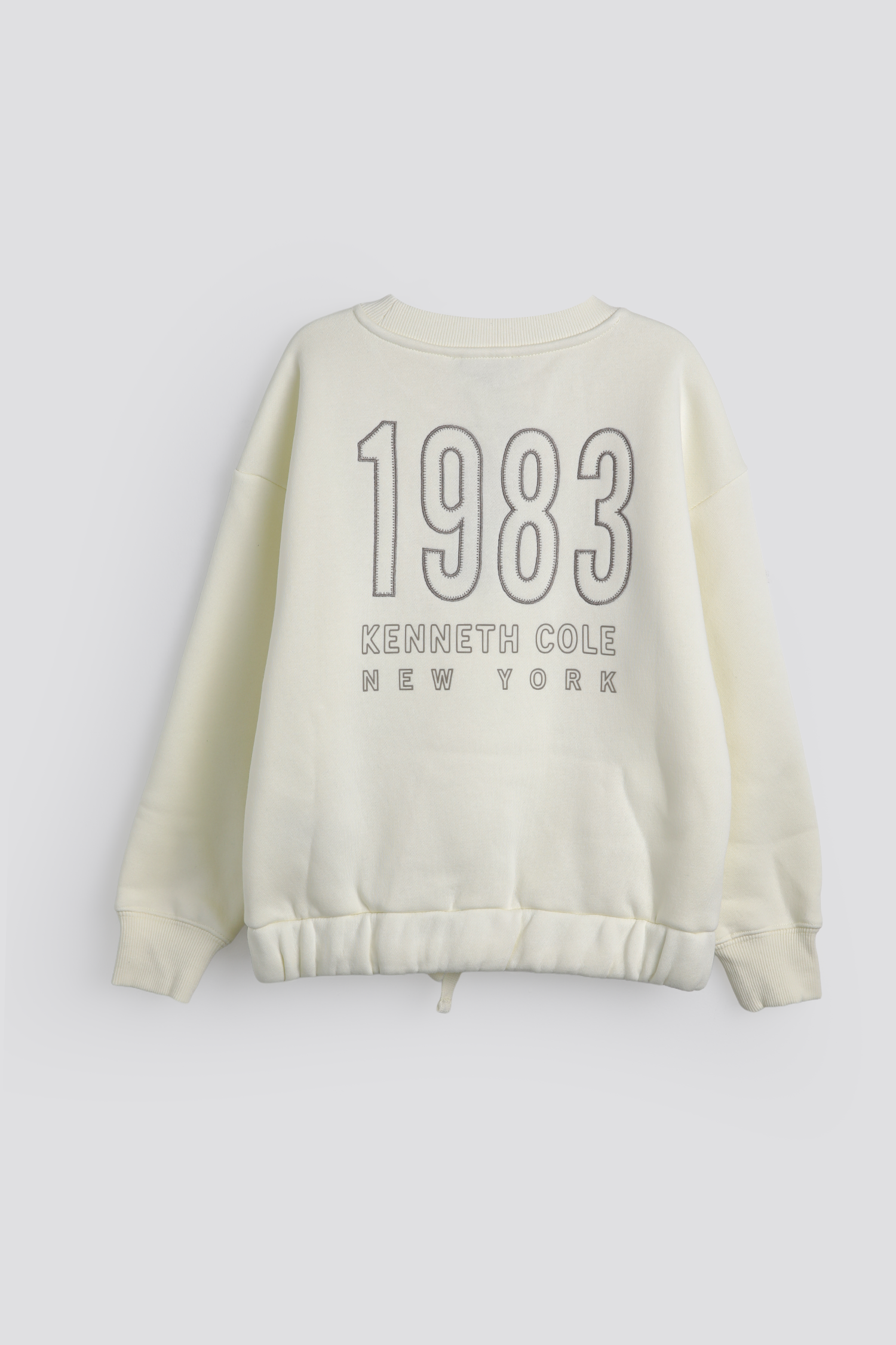 סווטשירט קרופ עם גומי | קנת קול