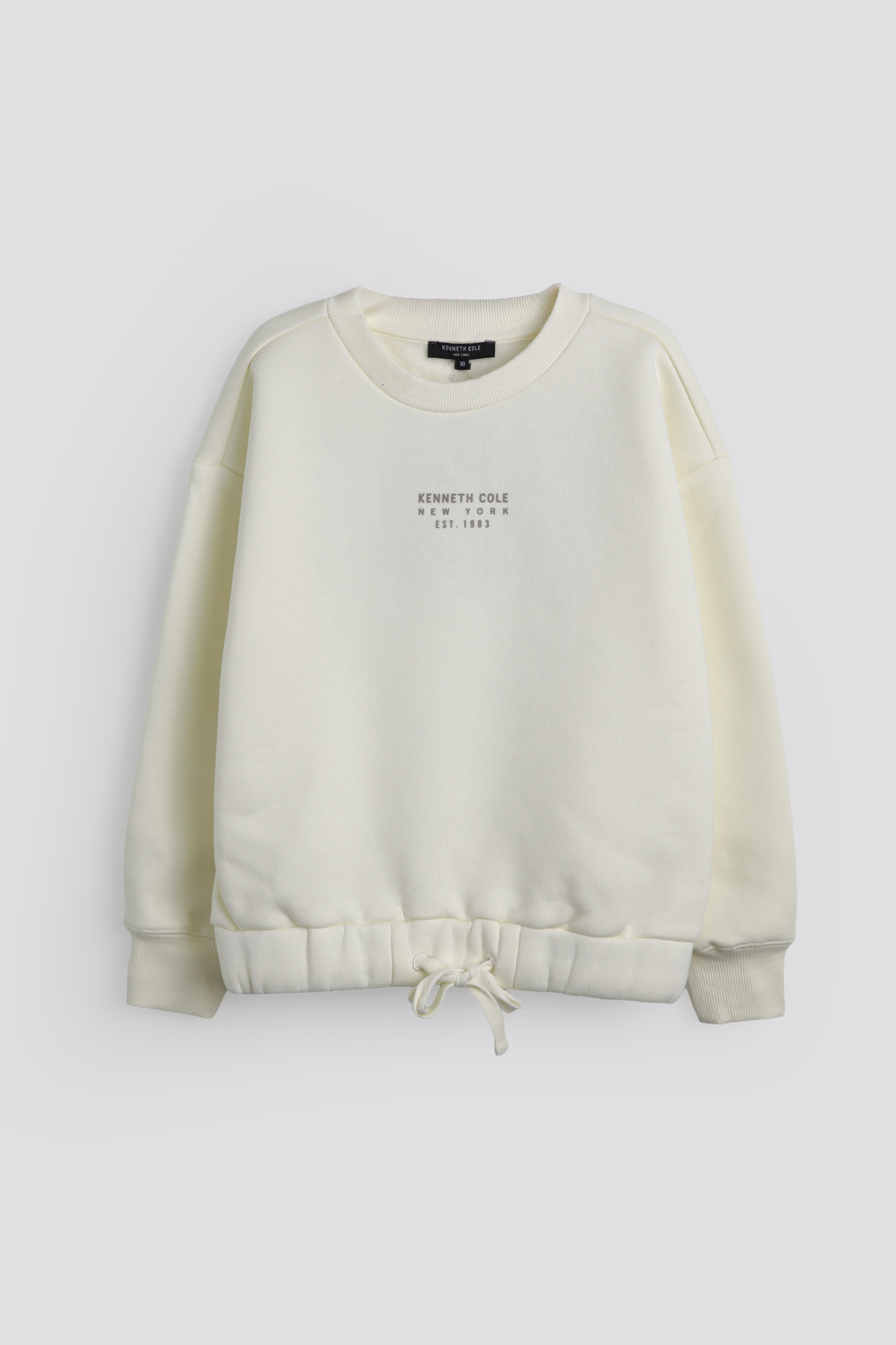 סווטשירט קרופ עם גומי | קנת קול