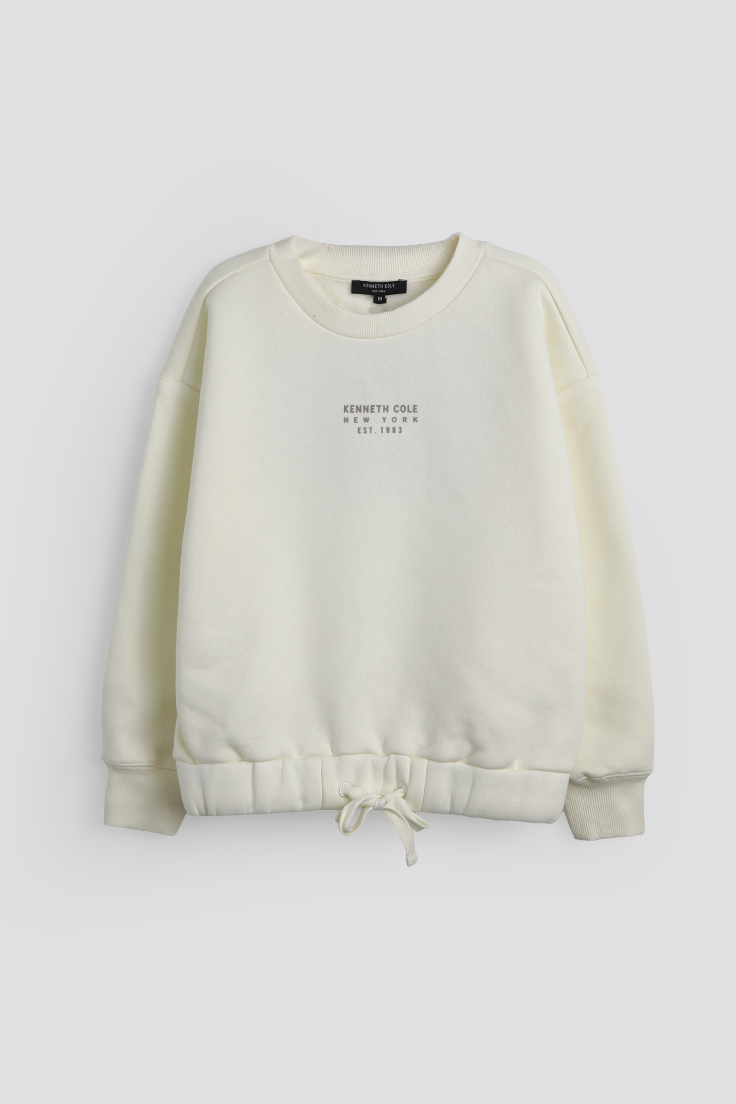 סווטשירט קרופ עם גומי | קנת קול