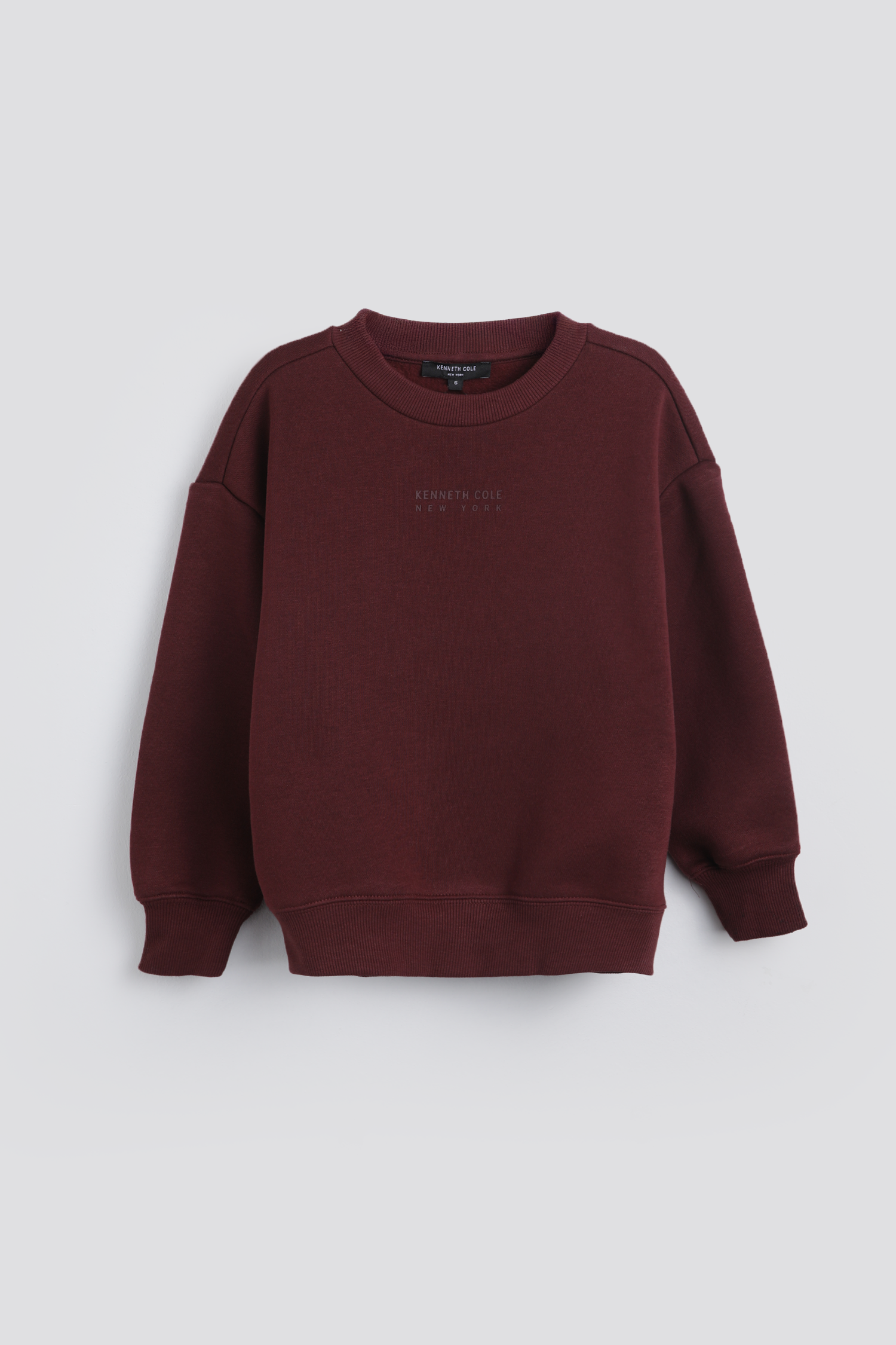 סווטשירט ממותג בגזרת קרופ | קנת קול