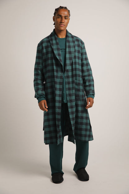 חלוק בית בסגנון משבצות | קנת קול