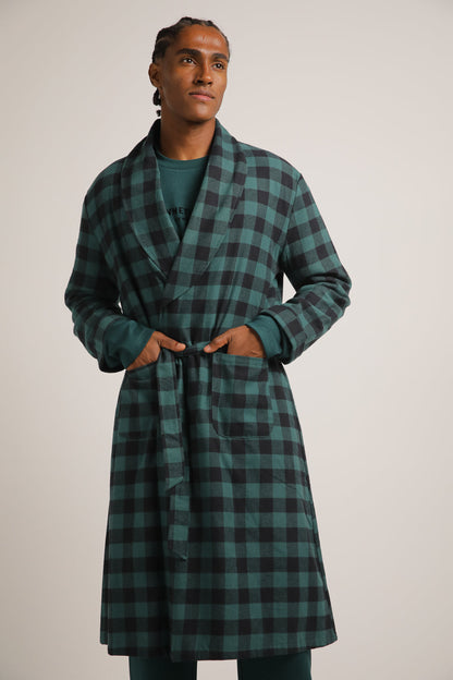 חלוק בית בסגנון משבצות | קנת קול