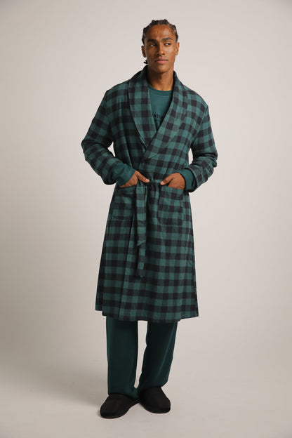 חלוק בית בסגנון משבצות | קנת קול